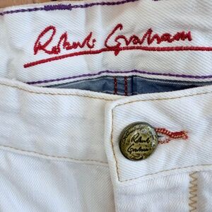 Robert Graham white jeans - Extremely Rare Size 38
